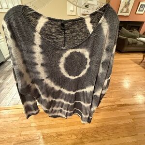 LAPIS Tie-Dye Long Sleeve Top – Size 1X